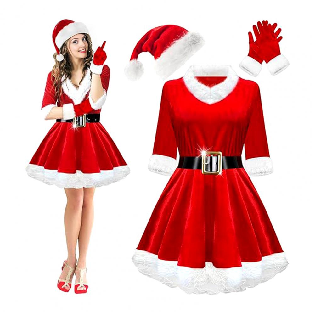 Женский костюм Миссис Клаус из – обзор и цена Elf Costume Christmas