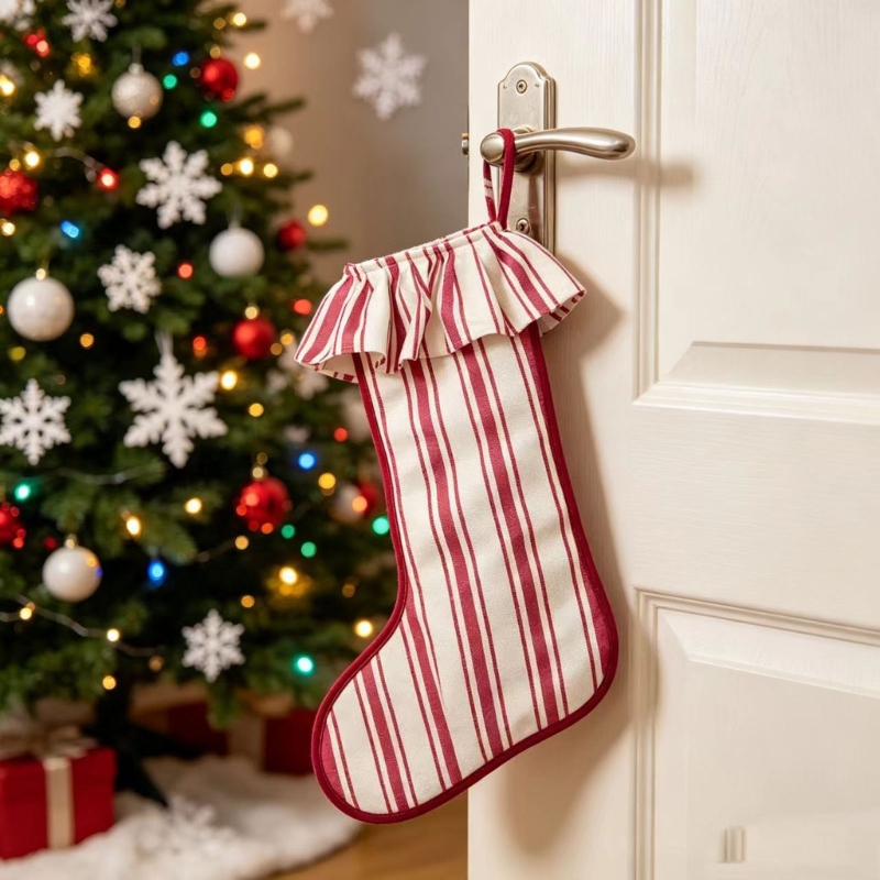Рождественский чулок из мешков – обзор и цена Christmas Stocking Hanging