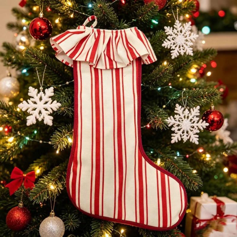 Рождественский чулок из мешков – обзор и цена Christmas Stocking Hanging