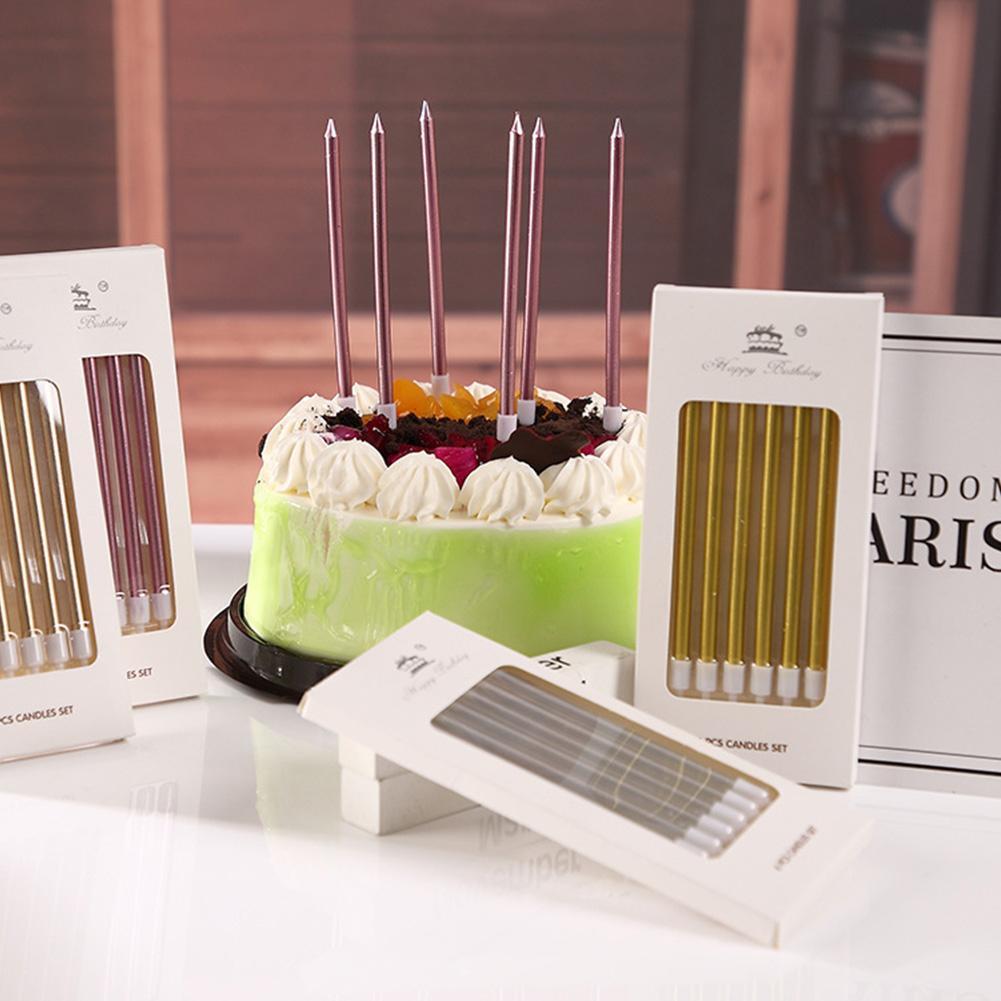 6/18 шт. металлические золотые – обзор и цена Holiday Candle Set