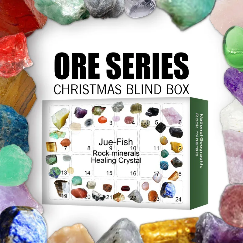 Коллекция минералов Stone Rock – обзор и цена Advent Calendar Gift