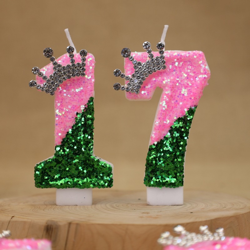 Сверкающая светло-зеленая свеч – обзор и цена Holiday Candle Set