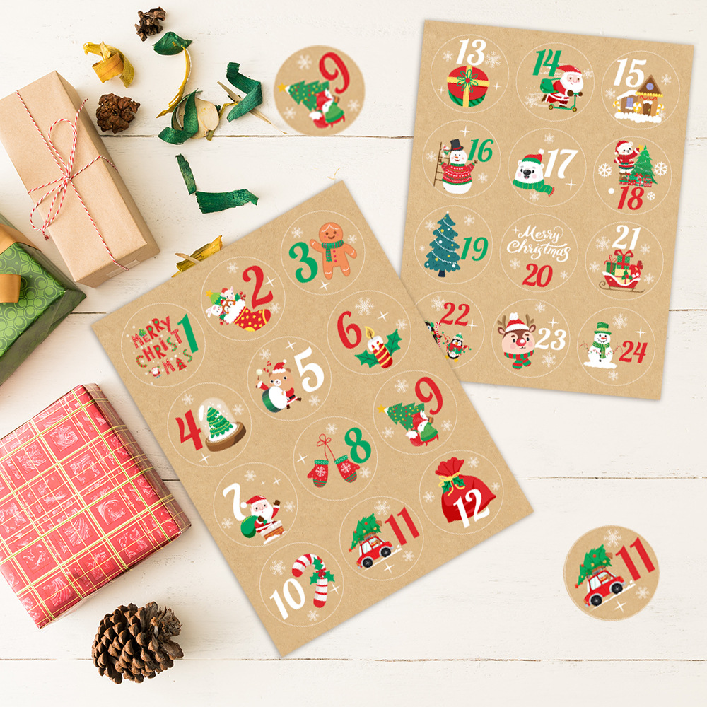 24 шт., рождественские украшен – обзор и цена Advent Calendar Gift